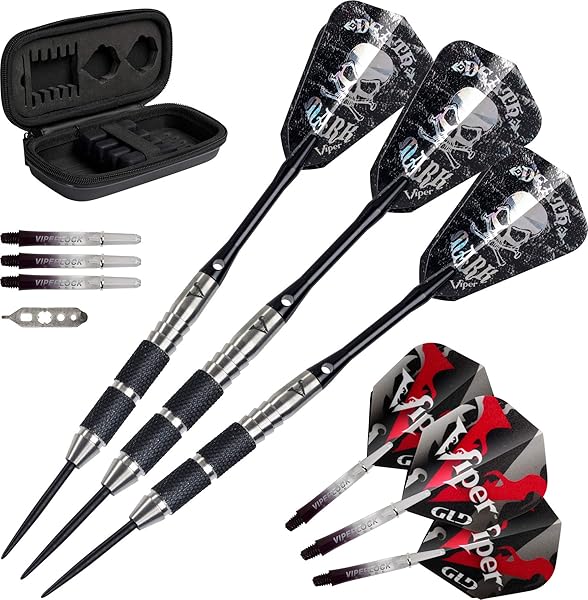 Viper Desperado 80% Tungsten Steel Tip Darts - 24g with Travel Case | GLD Products - Image 3