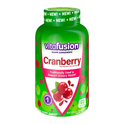 Vitafusion Vitafusion Cranberry Gummies for Women - 500mg Juice Concentrate, 60ct for Urinary Health & Wellness