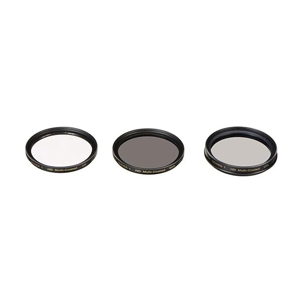 Vivitar 3-Piece HD Filter Set (58mm UV, CPL, ND8) - Enhance Your Photography Today! - Image 2