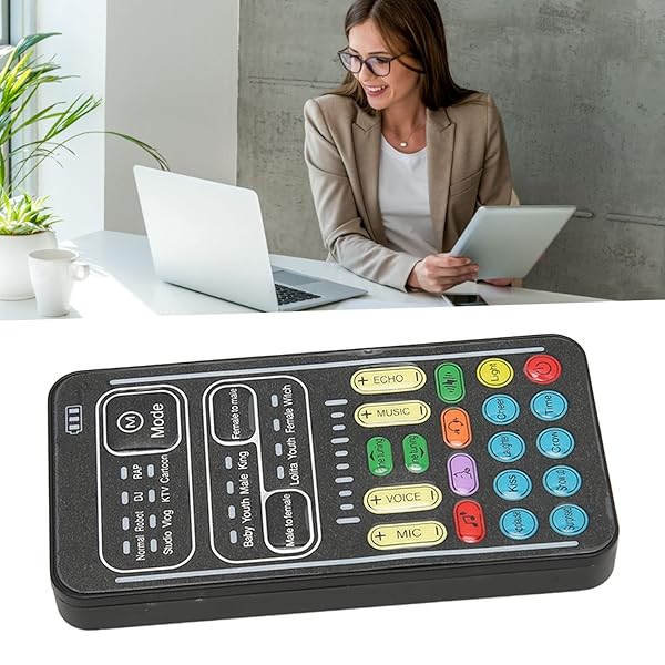 Voice Changer Sound Card with Effects for Live Streaming Gaming Karaoke Mixer for PC - Image 7