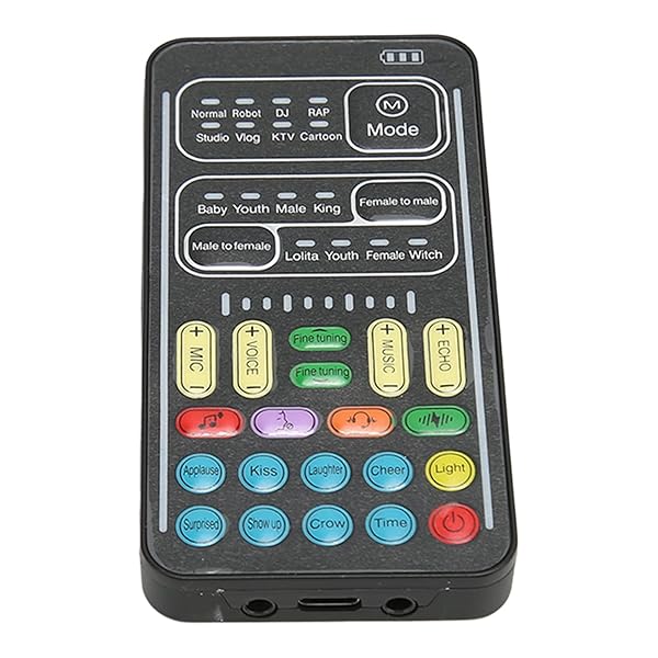 Voice Changer Sound Card with Effects for Live Streaming Gaming Karaoke Mixer for PC - Image 8