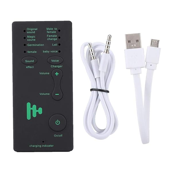Yafa Best Voice Changer for Live Broadcasts: Portable Microphone & Sound Effects for Mobile, PC & Gaming