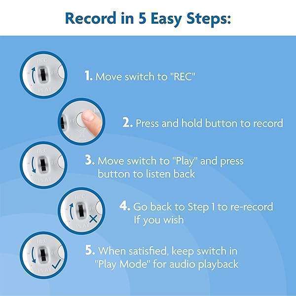 VoiceGift 60-Second Multi-Message Voice Recorder for Plush Toys & Dolls - Custom Messages Made Easy! - Image 6