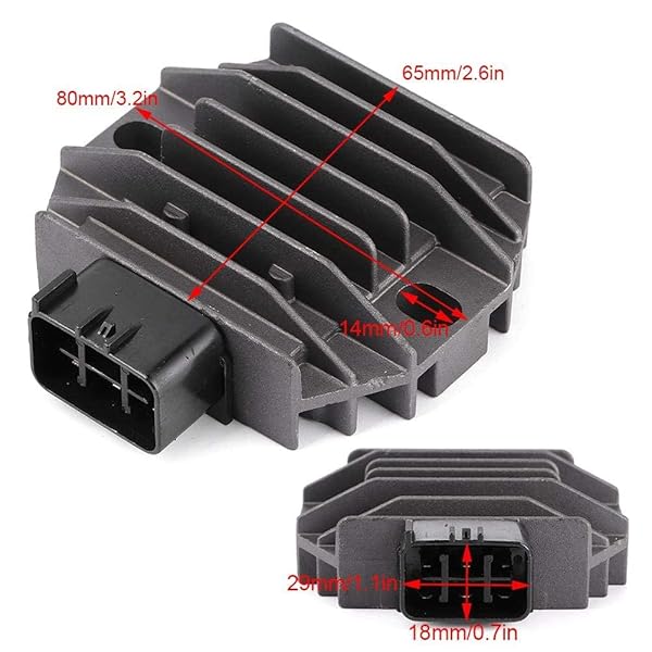 Aluminium Alloy Voltage Regulator Rectifier SH640D-12 for YFM400 KODIAK 2X4 4X4 YFM250 High Performance Replacement - Image 3