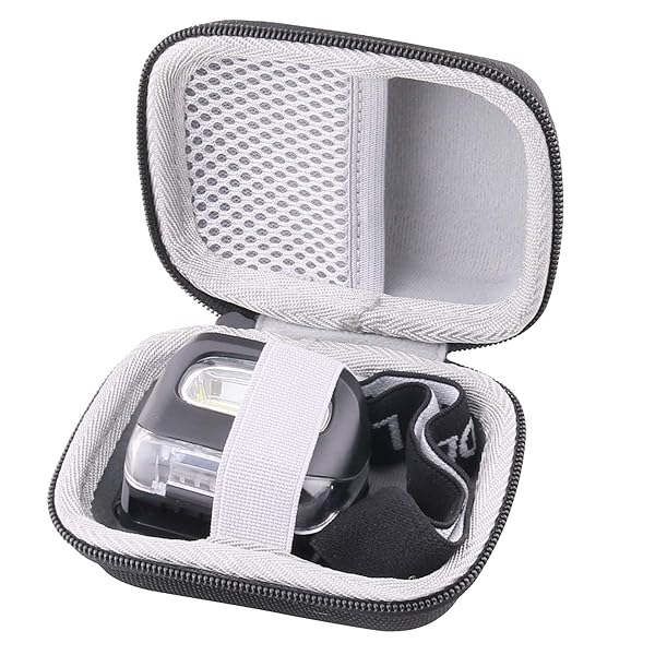 WERJIA Hard Carrying Case for PETZL TIKKINA & Garmin Varia RVR315 - Durable Protection for Headlamps & Radar Detectors