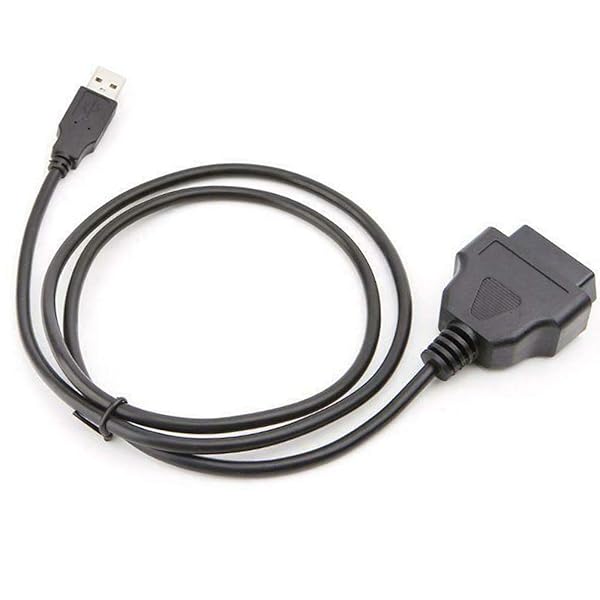 WSDMAVIS 16 Pins OBD2 Extension Cable to USB Female Port Charging Adapter for Car Connector - Image 3