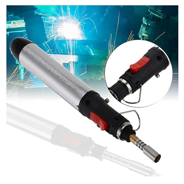 WSDMAVIS 4 in 1 Gas Soldering Iron Pen Kit Professional Butane Cordless Welding Torch Tool Set for Electronics and Vehicle Repair - Image 5