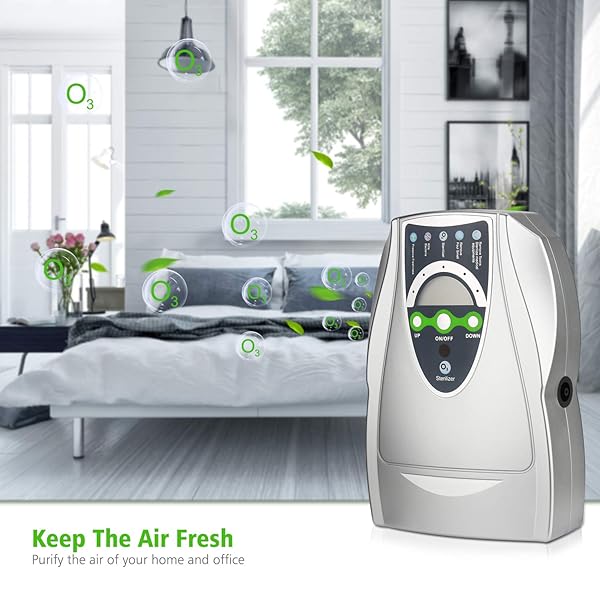 WSTA Portable Ozone Generator: Versatile Ozone Machine with Timer for Home, Office & Hunting - Image 4