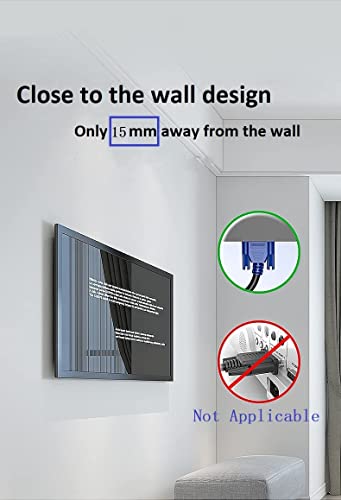 Wall Hung RV TV Wall Mount Bracket for 14-32 Inch LED LCD Flat Screens Solid Support Compact Design - Image 6