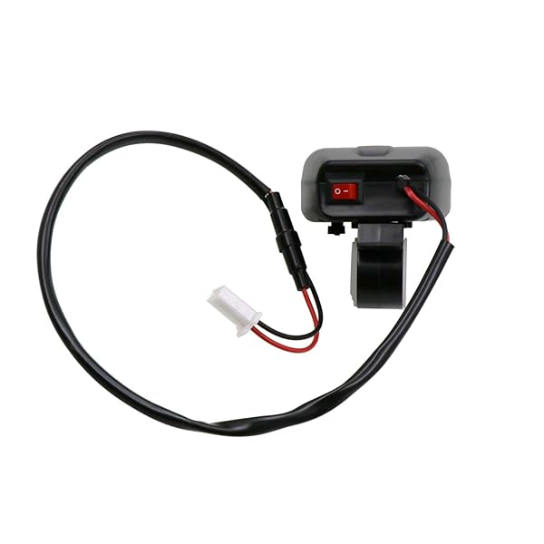 "Waterproof 5V 3.1A Dual USB Charger & Voltmeter for Motorcycle Handlebar - Perfect for 7/8 & 1" Mounting" - Image 7