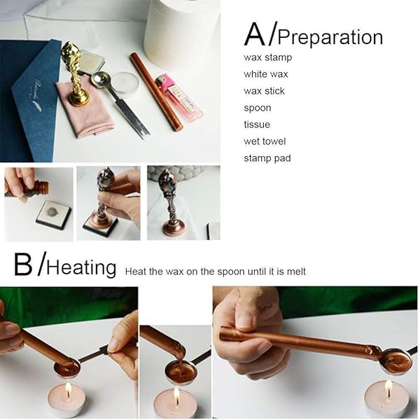 Vintage Harry Potter Hogwarts School Badge Wax Seal Stamp Set with Melting Spoons and Candles for Unique Crafting - Image 6