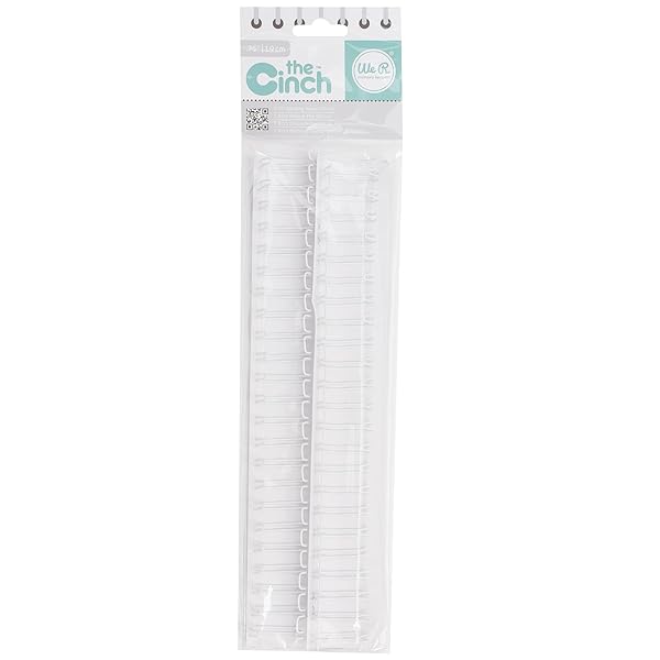 We R Memory Keepers Buy We R Memory Keepers Wire Cinch .75-White (2 Piece) - Perfect for Crafting & Scrapbooking