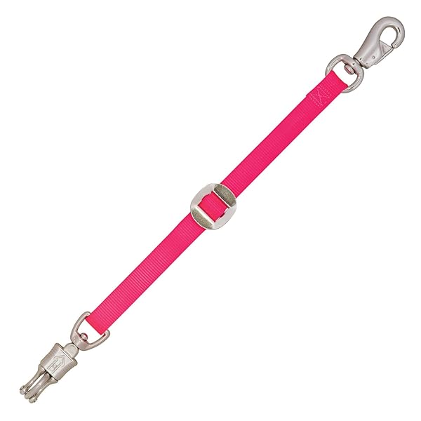 "Shop Weaver Leather Nylon Trailer Tie in Diva Pink - 28" | Durable & Stylish Horse Tie"