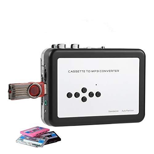 Portable Wendry Cassette to MP3 Converter - Capture Audio to USB for Windows XP/Vista/7/8