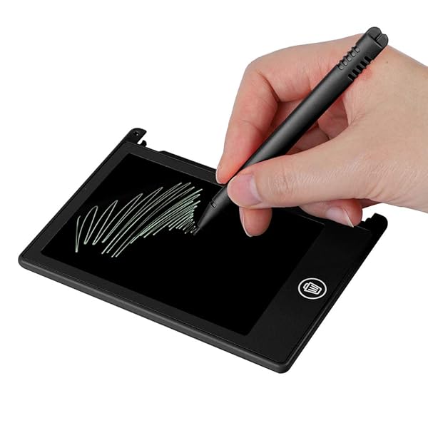 "Wendry 4.5" LCD Writing Tablet for Kids - Digital Drawing Board & Memo Reminder (Black)"