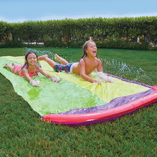 Wham-O Slip 'N Slide Surf Rider Double 16ft - Fun Water Slide for Kids, Color Varies - Image 4