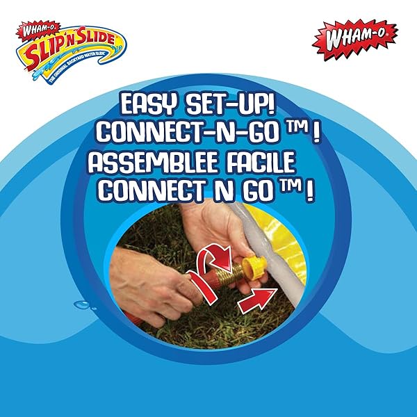 Wham-O Slip 'N Slide Surf Rider Double 16ft - Fun Water Slide for Kids, Color Varies - Image 8