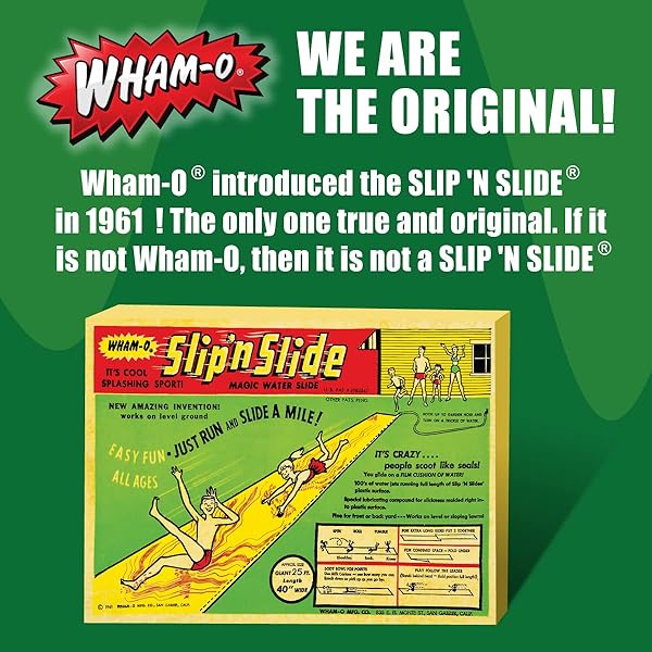 Wham-O Slip 'N Slide Surf Rider Double 16ft - Fun Water Slide for Kids, Color Varies - Image 9