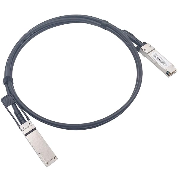 Wiitek 2M QSFP+ DAC Twinax Cable 40GbE Direct Attach Copper Cable 30AWG for Cisco Dell Ubiquiti D-Link Juniper Huawei Mellanox Mikrotik SuperMicro