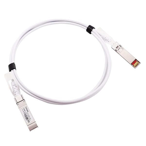 Wiitek 2m 10GbE SFP+ DAC Twinax Cable for Ubiquiti, Fortinet, MikroTik & More - High-Speed 10Gbase-CU Direct Attach Cable