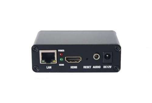Wilxisum Wilxisum HDMI H.265 H.264 Video Encoder: 1080P Live Streaming to SRT, RTMP, RTSP & More