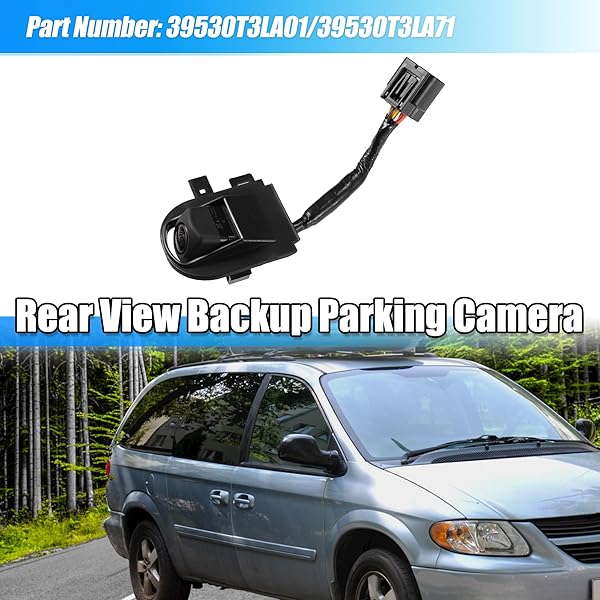 X AUTOHAUX Rear View Reversing Backup Parking Camera for Honda Accord Coupe EX EX-L 2013 to 2015 Model No 39530T3LA01 39530T3LA71 - Image 3