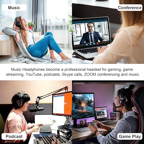 Replacement Microphone Headphones Cable for Bose QuietComfort 35 QC35 QC35 II Boom Gaming Mic with Mute Switch for Xbox One PS4 PS5 PC 4FT - Image 7