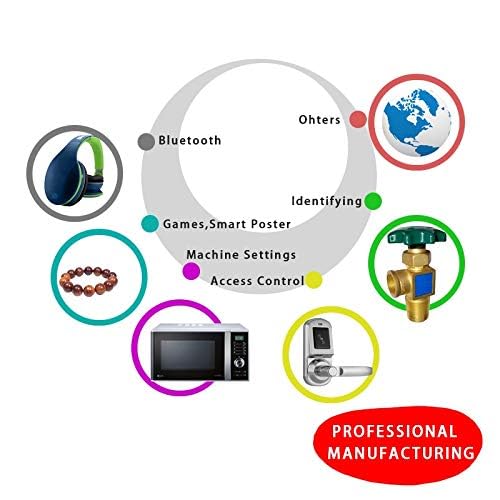 YANZEO 10pcs 5MM NFC RFID Tags with 213 Chip for Bluetooth Pairing and Control Management for Android NFC Smartphones - Image 4