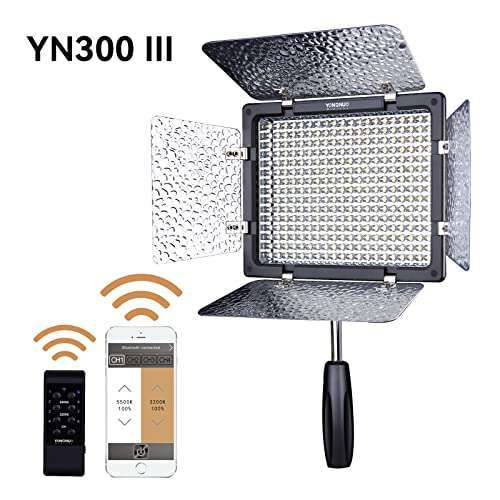 YONGNUO YN300 III LED Video Light: 5600K Adjustable Brightness for Canon, Nikon, Olympus & More - Image 4
