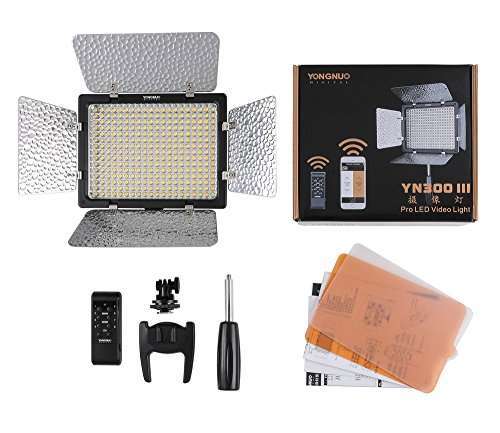 YONGNUO YN300 III LED Video Light: 5600K Adjustable Brightness for Canon, Nikon, Olympus & More - Image 2