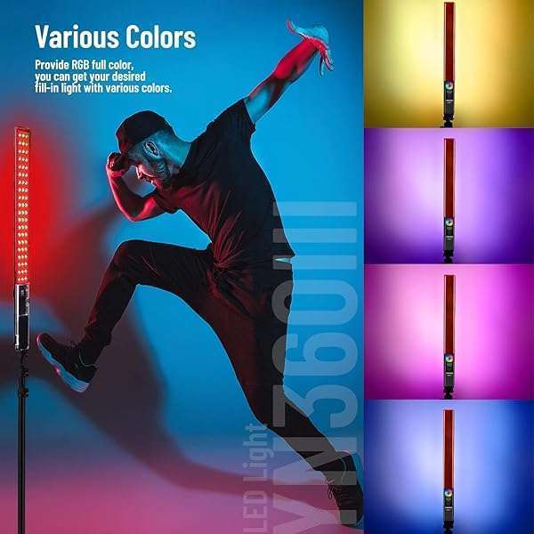 YONGNUO YN360 III: Upgraded Bi-Color LED Video Light with RGB, App Control & 2.4G Remote - Perfect for Photography! - Image 6