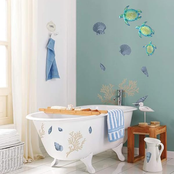 YOUIN Set of 3 Metal Sea Turtle Wall Art - Beach Theme Decor for Indoor & Outdoor Spaces - Image 6