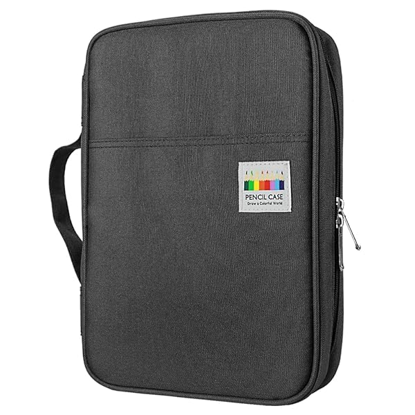 YOUSHARES 166 Slots Colored Pencil Case & 110 Slots Gel Pen Organizer - Perfect for Artists & Adults