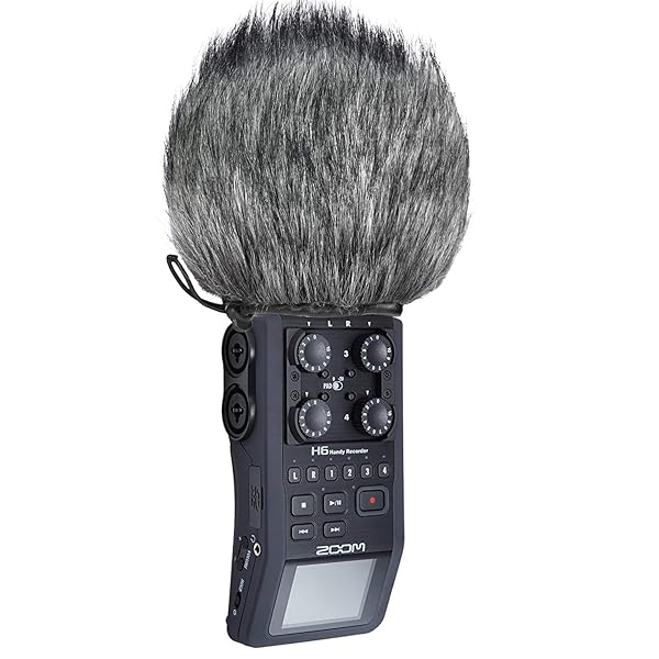 YOUSHARES H6 Windscreen Muff & Foam for Zoom H6 Recorder - 2 Pack Microphone Windscreen for Indoor/Outdoor Use - Image 6
