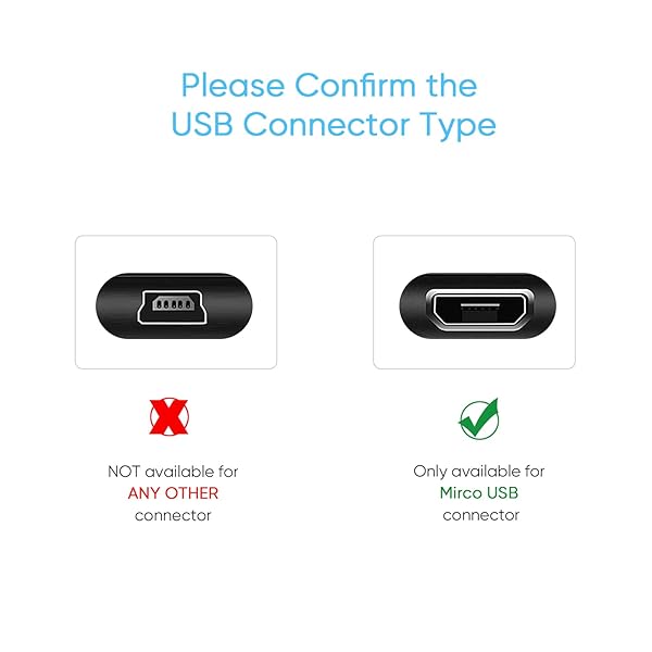 YQMAJIM 11 Ft Dash Cam Power Cord - 90 Degree Micro USB Charging Cable for Car Cameras - Image 7