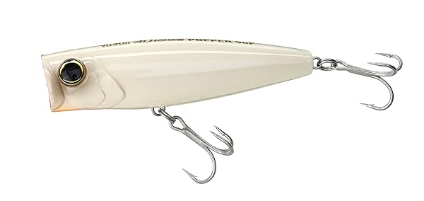 Yo-Zuri Yo-Zuri 3D Inshore Popper 90MM (3.5in) in Bone - Top Fishing Lure for Coastal Anglers