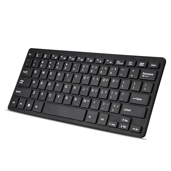 Yoidesu Mini Wired Keyboard: Portable 78 Keys USB Multimedia Keyboard for PC, Laptop & Gaming - Thin & Full Size Design - Image 3