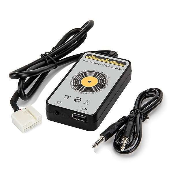 Yomikoo AUX Input Adapter with USB Charging for Honda Accord, Civic, CRV & More (2003-2012) - 2nd Gen Upgrade - Image 3