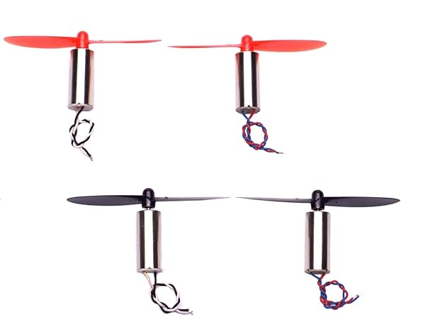 YoungRC 8520 Coreless Motor 8.5x20mm Brushed with 55mm CW CCW Propeller for DIY Micro QX95 QX110 Quadcopter RC Drone - Image 6