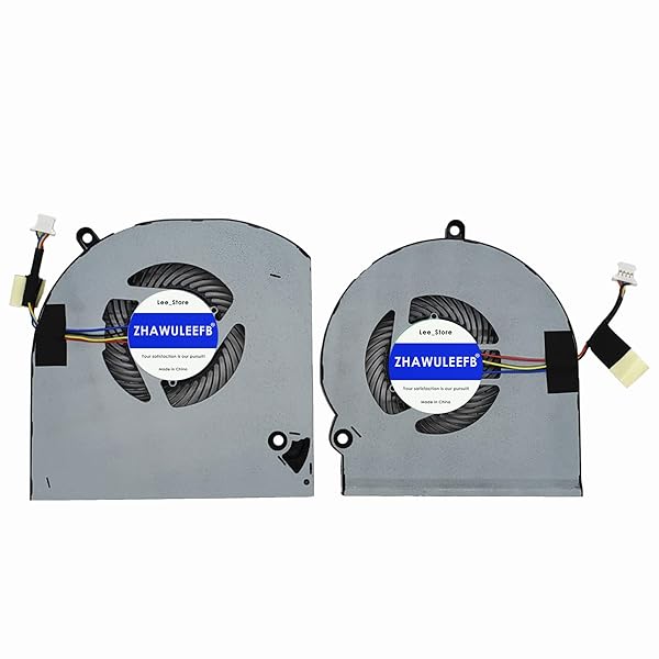 ZHAWULEEFB Replacement CPU and GPU Cooling Fan for Dell Alienware 15 R3 R4 P69F Series High Performance Fan DC5V 0.40A