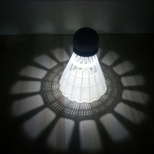 ZHENAN LED Badminton Shuttlecocks - Glow in the Dark Birdies for Indoor & Outdoor Sports (5pcs) - Image 7