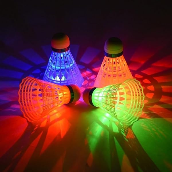 ZHENAN LED Badminton Shuttlecocks - Glow in the Dark Birdies for Indoor & Outdoor Sports (5pcs) - Image 10