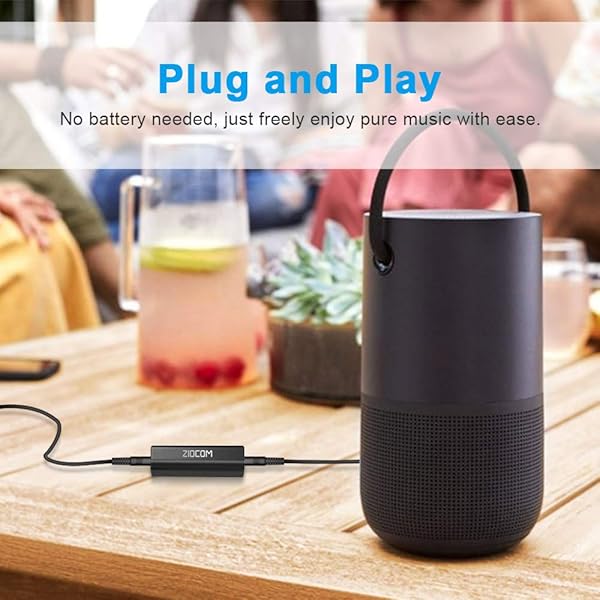 ZIOCOM Ground Loop Noise Isolator: Eliminate Buzzing in Car Audio & Home Stereo with 3.5mm Cable - Image 5