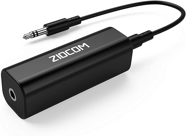ZIOCOM Ground Loop Noise Isolator: Eliminate Buzzing in Car Audio & Home Stereo with 3.5mm Cable - Image 6