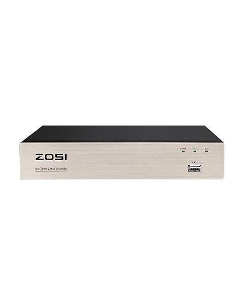 ZOSI H.265+ 8CH 3K Lite Hybrid DVR: Best CCTV System for 720P & 1080P Security Cameras (No HDD Included) - Image 2