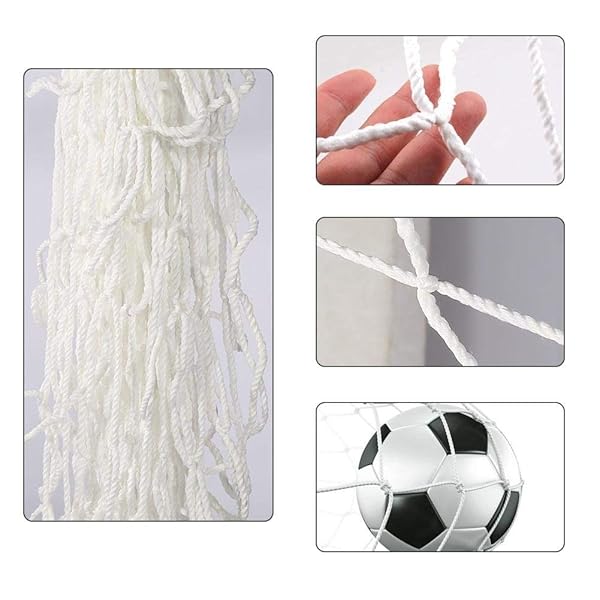 Zerone Full Size Soccer Goal Net 8x6FT - Durable Replacement for Sports Matches & Training - Image 6