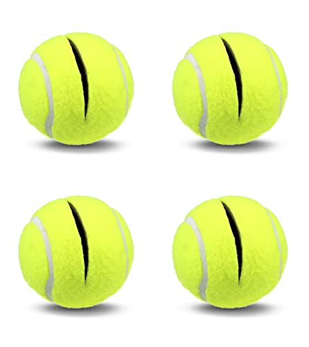 American Hospital Supply AHS Tennis Balls for Walker Legs Pack of 4 Easy Installation Yellow Tennis Balls for Seniors