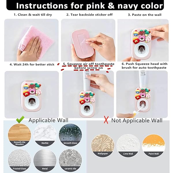 Automatic Kid Toothpaste Dispenser Wall Mounted Bathroom Decor for Kids and Family by Mr Thumbs Astronaut Design - Image 9