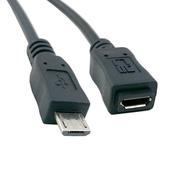 Cablecc 5ft Full Pin Micro USB 2.0 Type 5Pin Male to Female Cable for Tablet Phone OTG Extension 150cm - Image 10