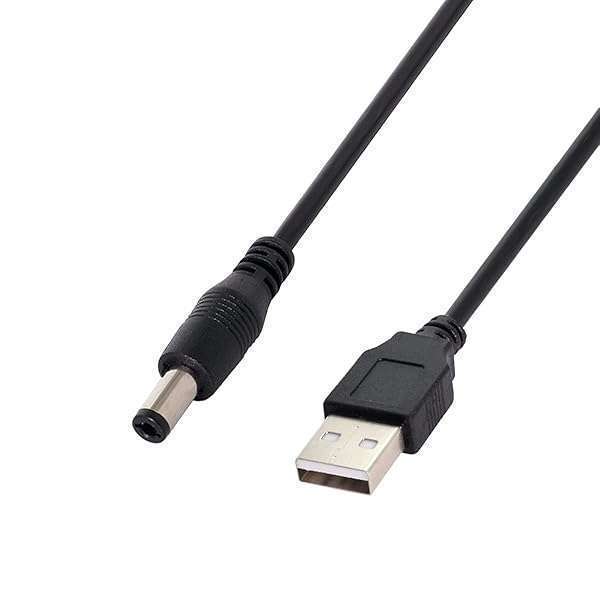 Buy Cablecc USB 2.0 Male A to 5.5x2.5mm DC Power Plug Cable - 80cm for Fast Charging - Image 7